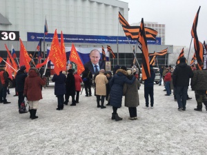 «Люблю только Путина»: активисты НОД провели в Уфе митинг в поддержку президента
«Люблю только Путина»: активисты НОД провели в Уфе митинг в поддержку президента