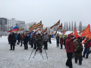 «Люблю только Путина»: активисты НОД провели в Уфе митинг в поддержку президента
«Люблю только Путина»: активисты НОД провели в Уфе митинг в поддержку президента