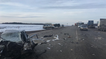В Башкирии произошло смертельное ДТП с 5 авто. Подробности В Башкирии произошло смертельное ДТП с 5 авто. Подробности