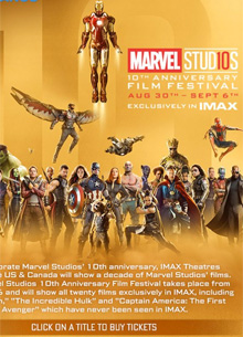 Все фильмы киновселенной Marvel покажут в IMAX