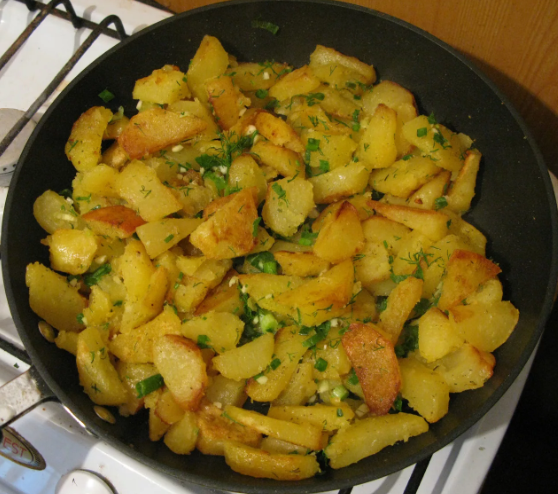Жаренная картошка