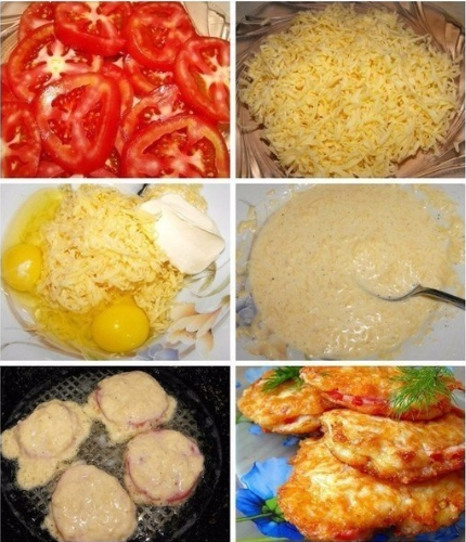 Ингредиенты сырный кляр