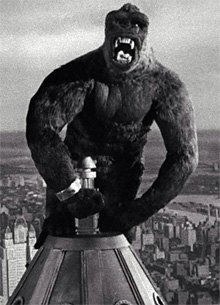Empire State Building почтил память Кинг Конга0
