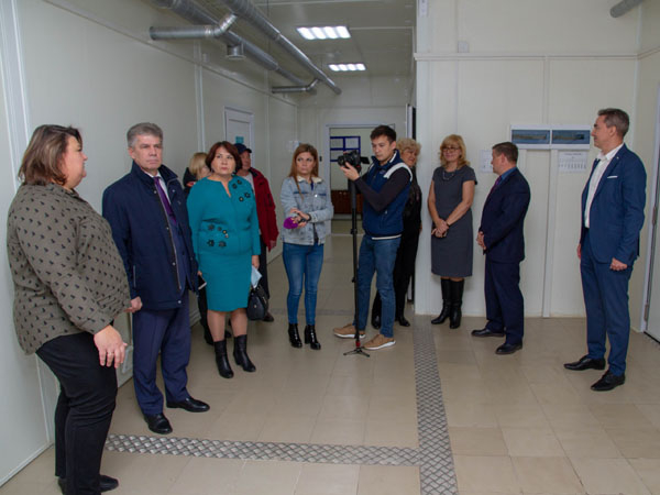 В новое здание морга в Стерлитамаке с рабочим визитом приехали официальные лица В новое здание морга в Стерлитамаке с рабочим визитом приехали официальные лица2