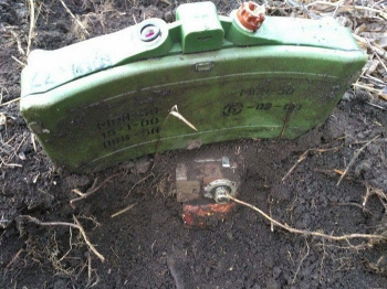 На берегу Белой под Стерлитамаком отдыхающий нашел боеприпас На берегу Белой под Стерлитамаком отдыхающий нашел боеприпас 0
