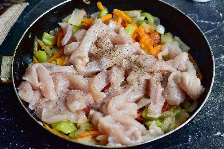 Рагу по-мексикански с курицей — просто, вкусно и полезно