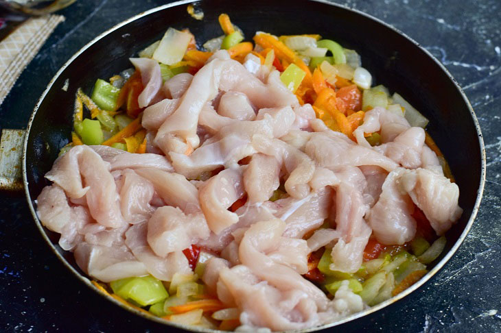 Рагу по-мексикански с курицей — просто, вкусно и полезно