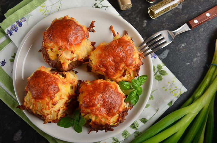 Стожки из мясного фарша с картофелем — красиво, ароматно и вкусно