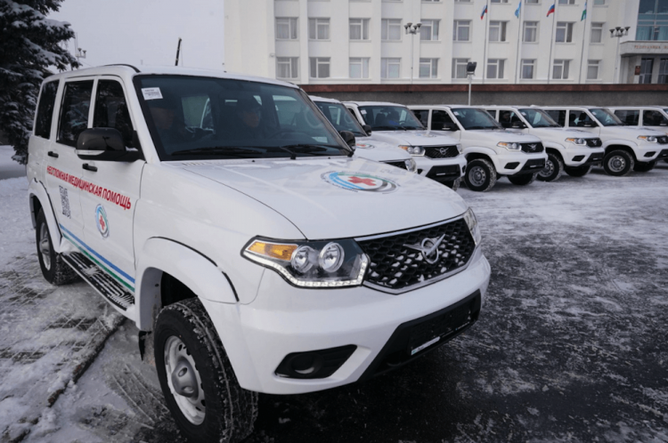 Медицинские организации Башкирии получили ключи от новых автомобилей Медицинские организации Башкирии получили ключи от новых автомобилей