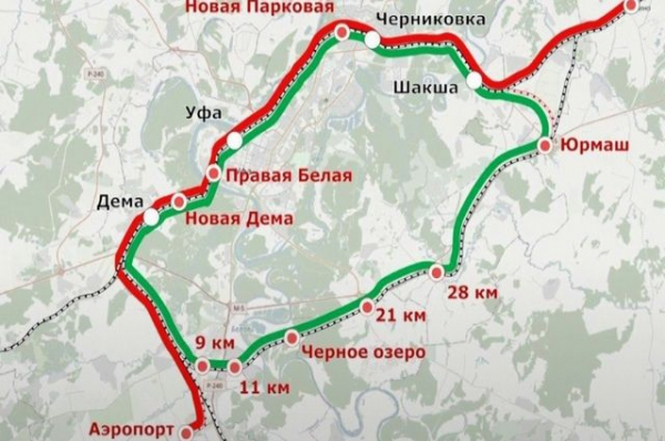 Вокруг Уфы планируется построить железнодорожное кольцо Вокруг Уфы планируется построить железнодорожное кольцо0