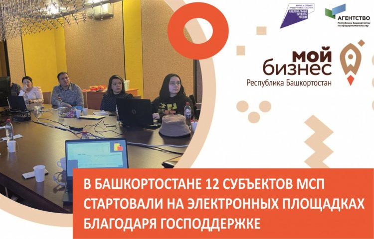 В Башкирии 12 субъектов МСП стартовали на электронных площадках благодаря господдержке В Башкирии 12 субъектов МСП стартовали на электронных площадках благодаря господдержке