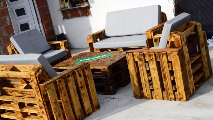Как сделать садовую мебель из поддонов Как сделать садовую мебель из поддонов