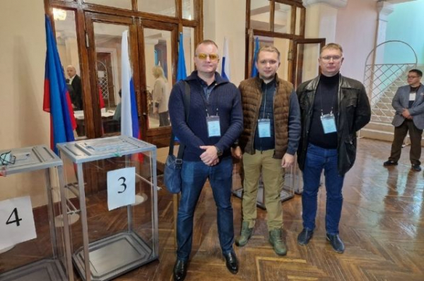 Депутат Иван Сухарев принял участие в качестве наблюдателя на референдумах Депутат Иван Сухарев принял участие в качестве наблюдателя на референдумах0
