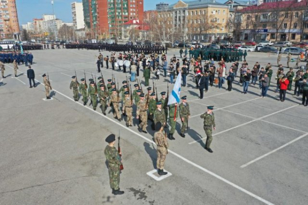 Первая репетиция парада ко Дню Победы прошла в Уфе Первая репетиция парада ко Дню Победы прошла в Уфе0