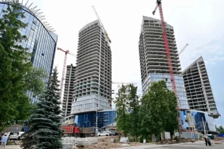Все семь башен межвузовского кампуса возведены в Уфе Все семь башен межвузовского кампуса возведены в Уфе0